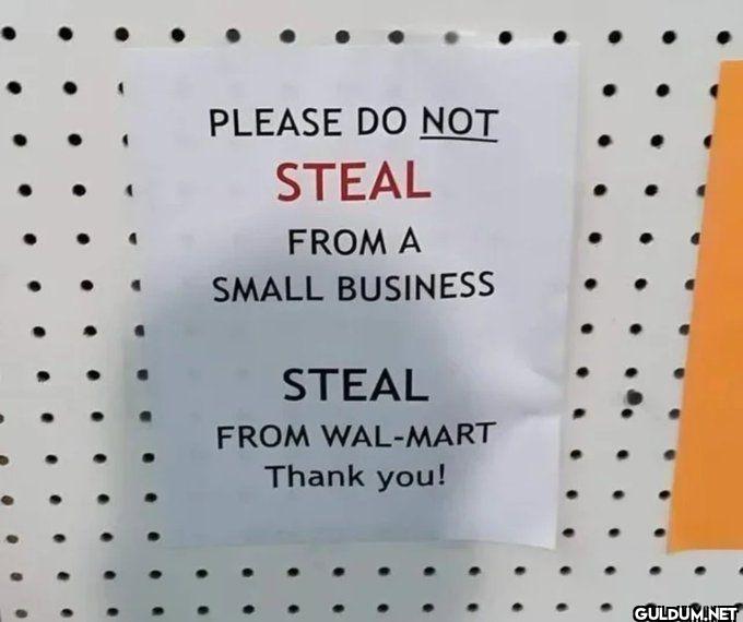 PLEASE DO NOT STEAL FROM A...