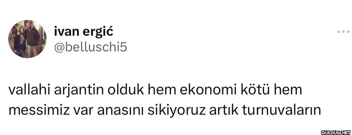 vallahi arjantin olduk hem...