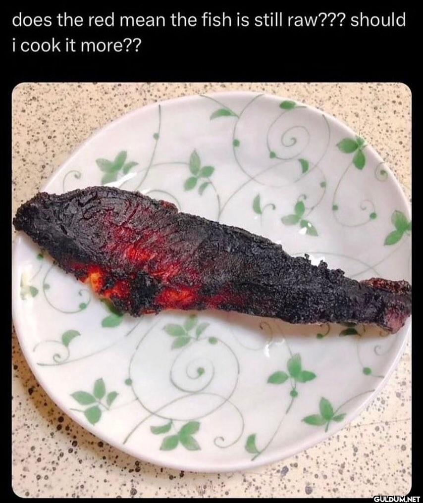 does the red mean the fish...