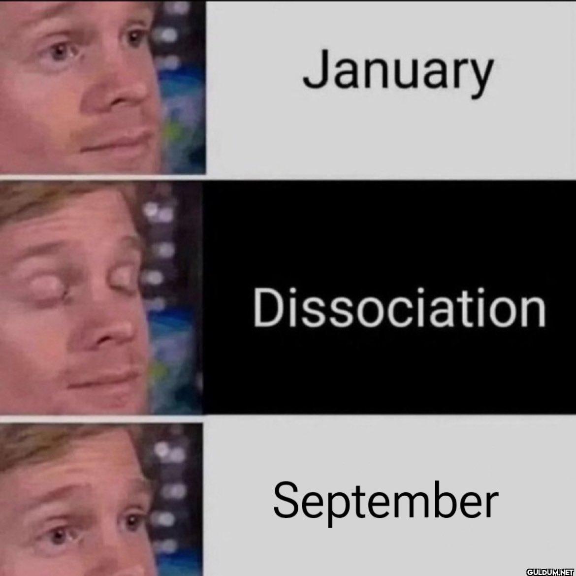 January Dissociation September