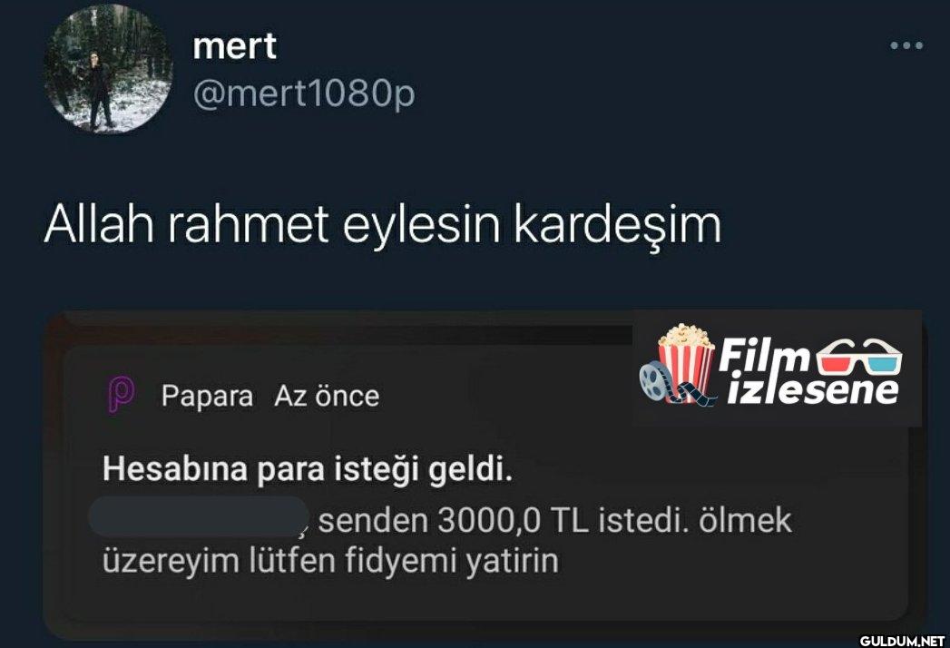 Allah rahmet eylesin...