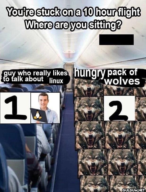 You're stuck on a 10 hour...