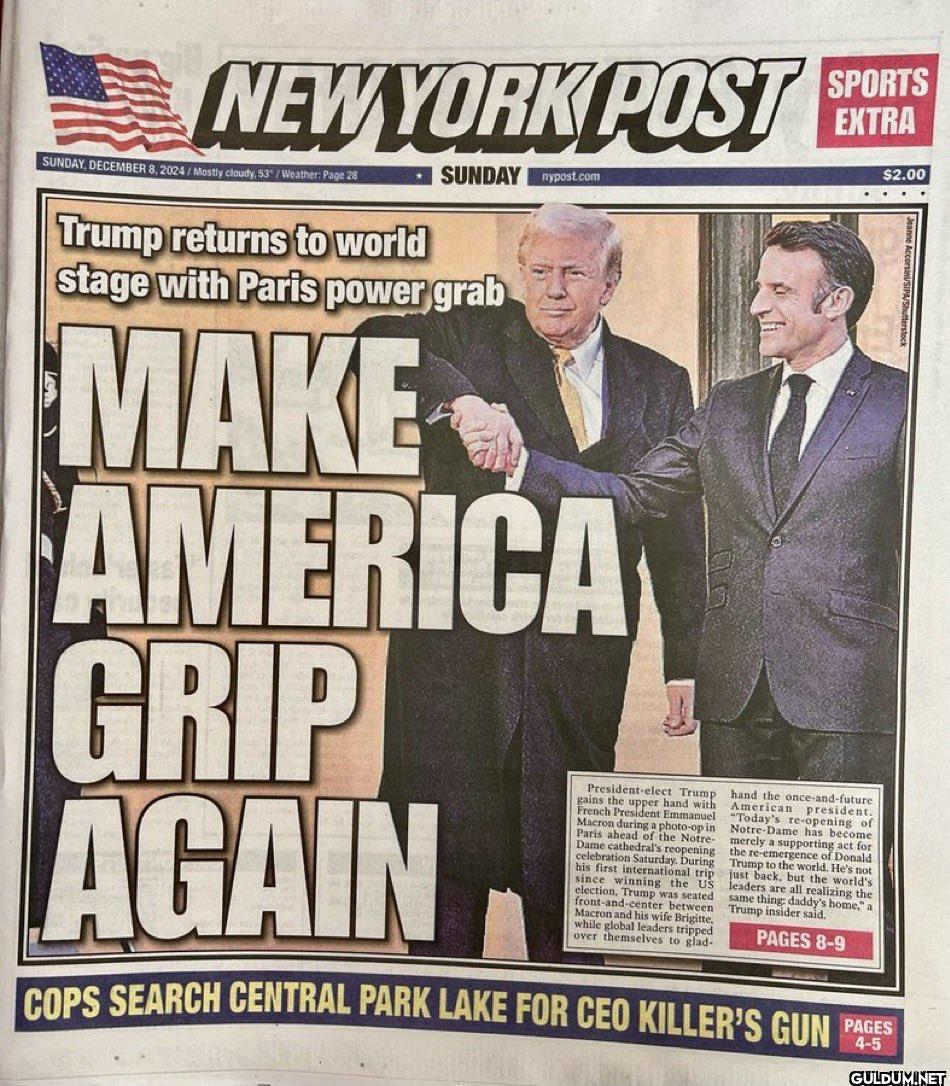Iconic 😂    NEW YORK POST...
