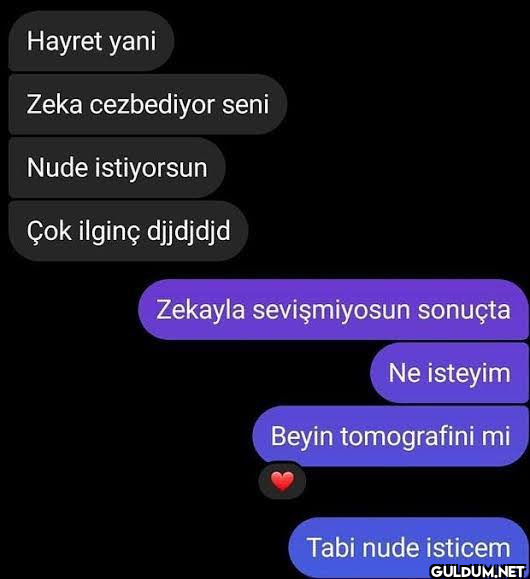 Hayret yani Zeka...