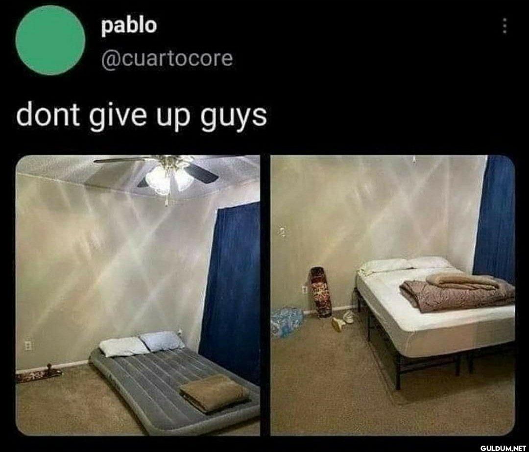 dont give up guys B