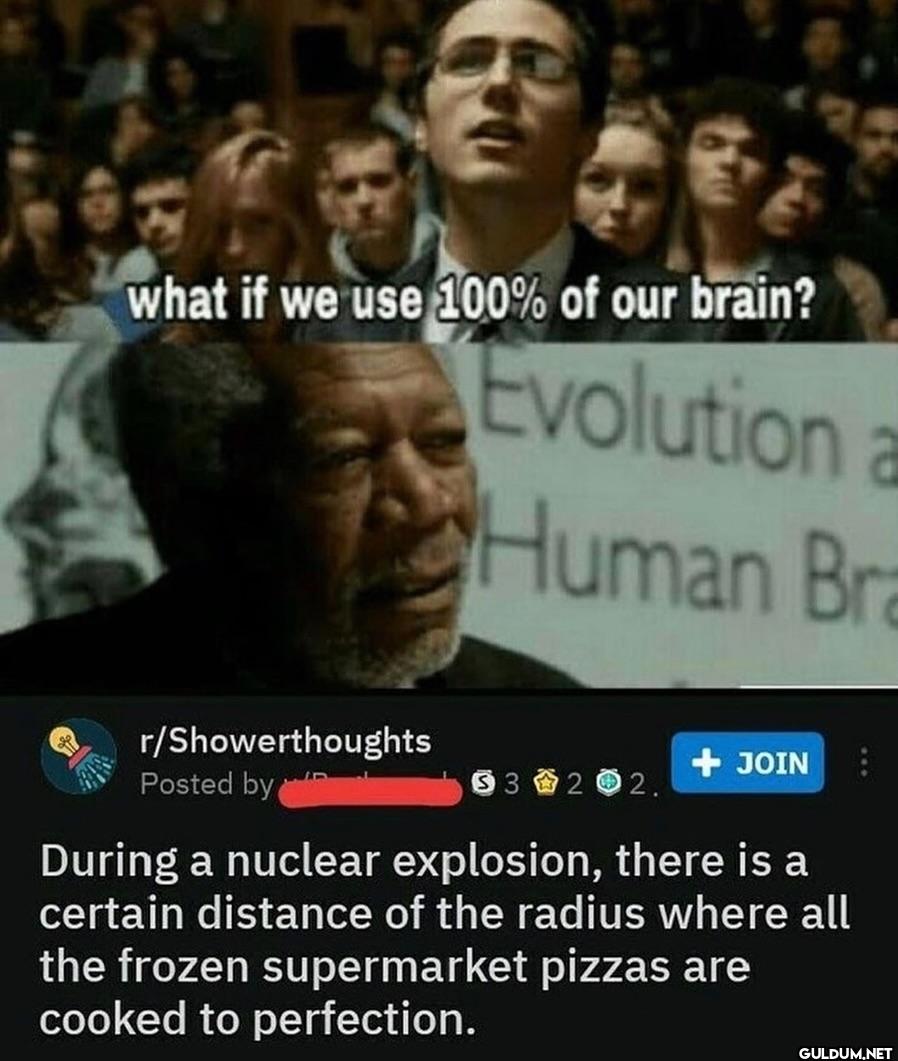 what if we use 100% of our...