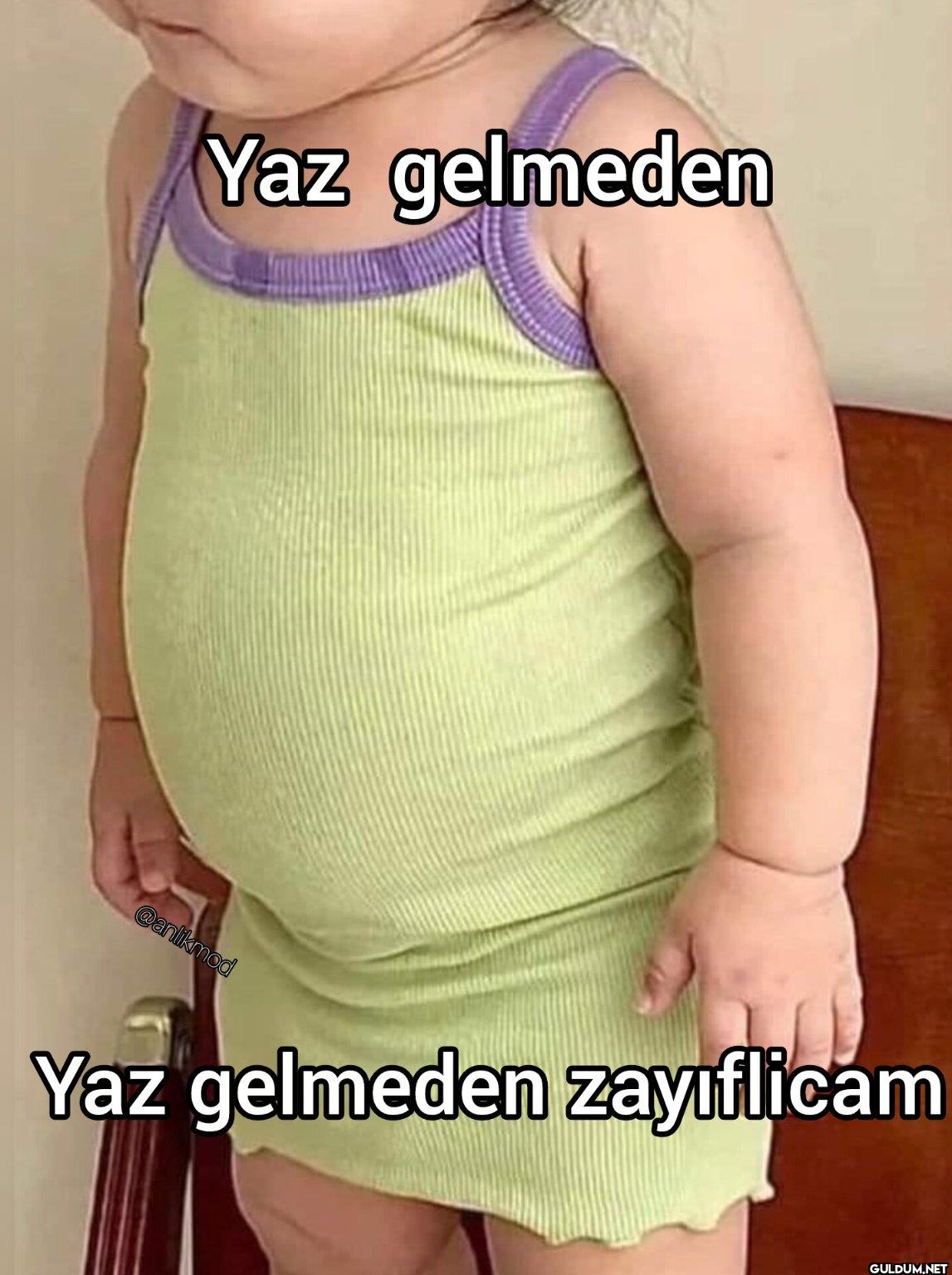 Yaz gelmeden zayıflicam
