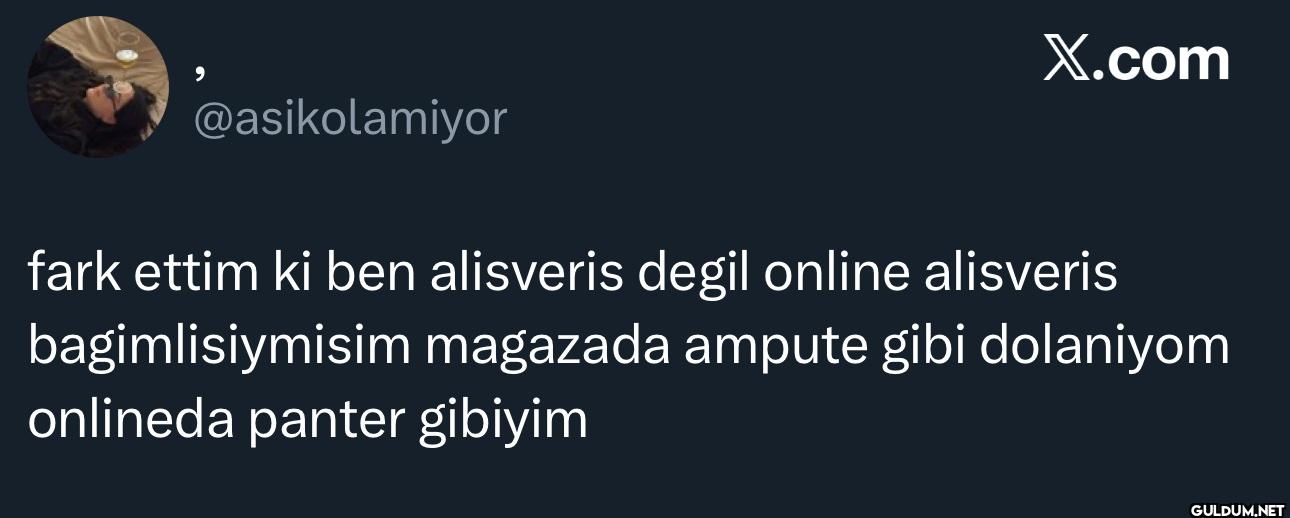fark ettim ki ben...