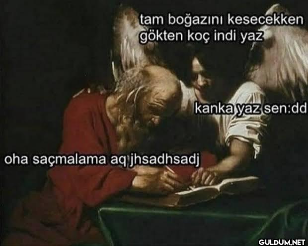 tam boğazını kesecekken...