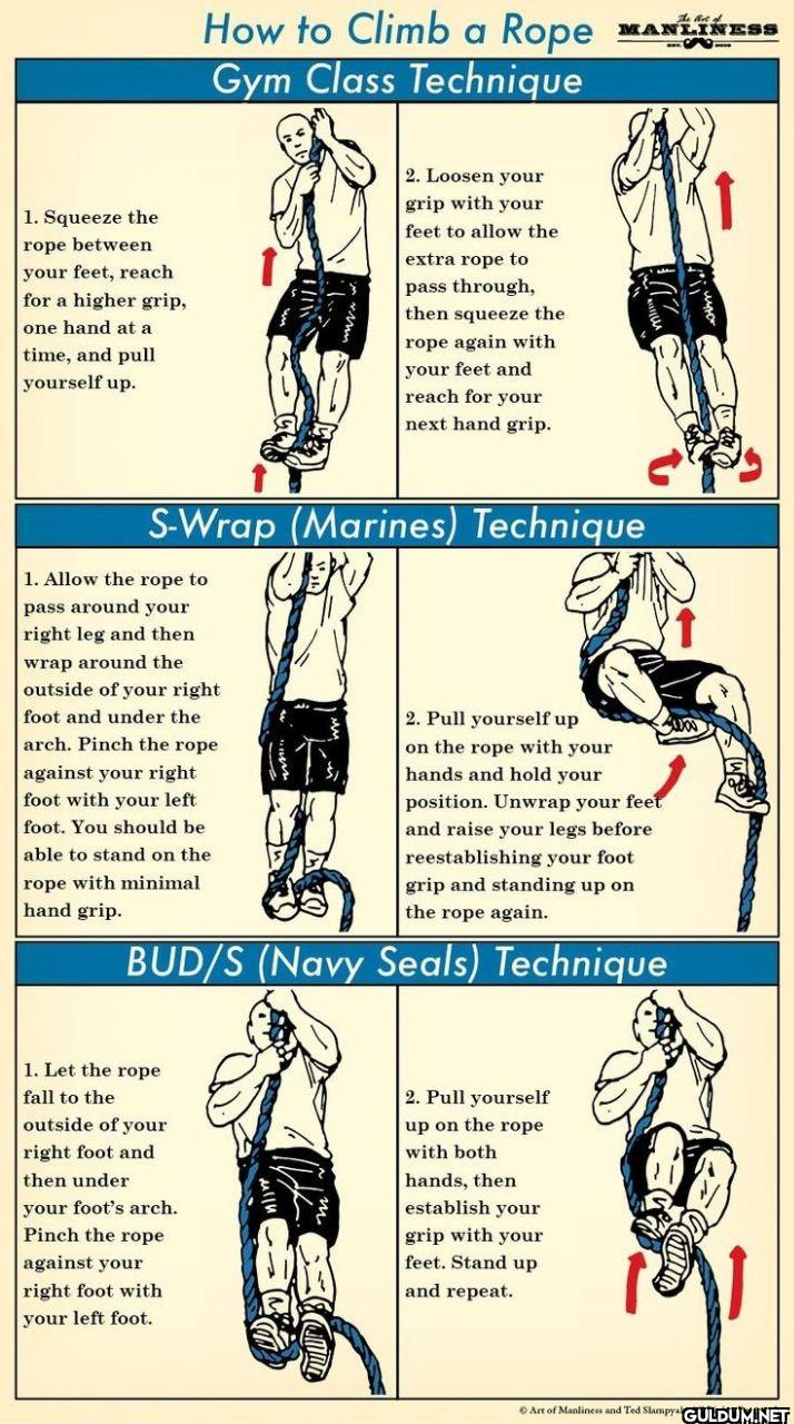 6. How To Climb A Rope   ...