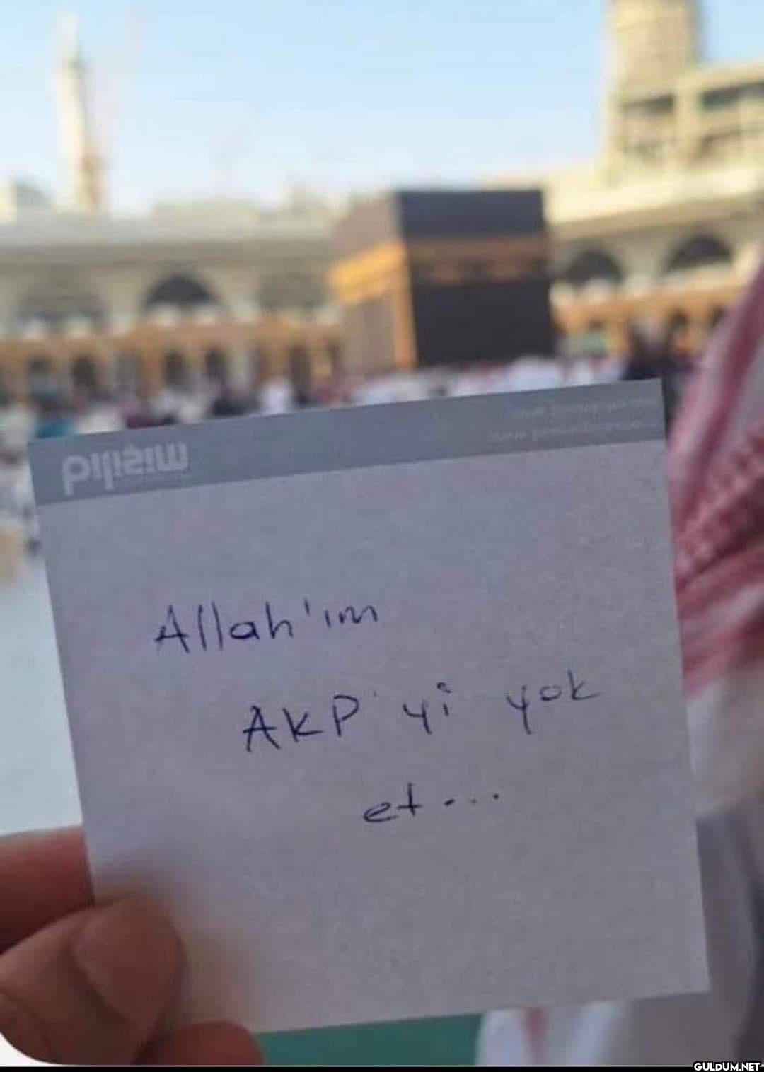 Amin diyen kaç kişiyiz?   ...