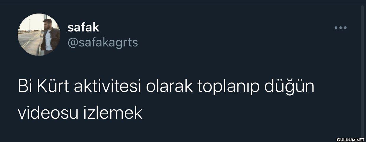 Bi Kürt aktivitesi olarak...