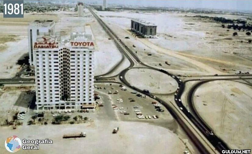 Dubai.  1981 vs. 2016   ...