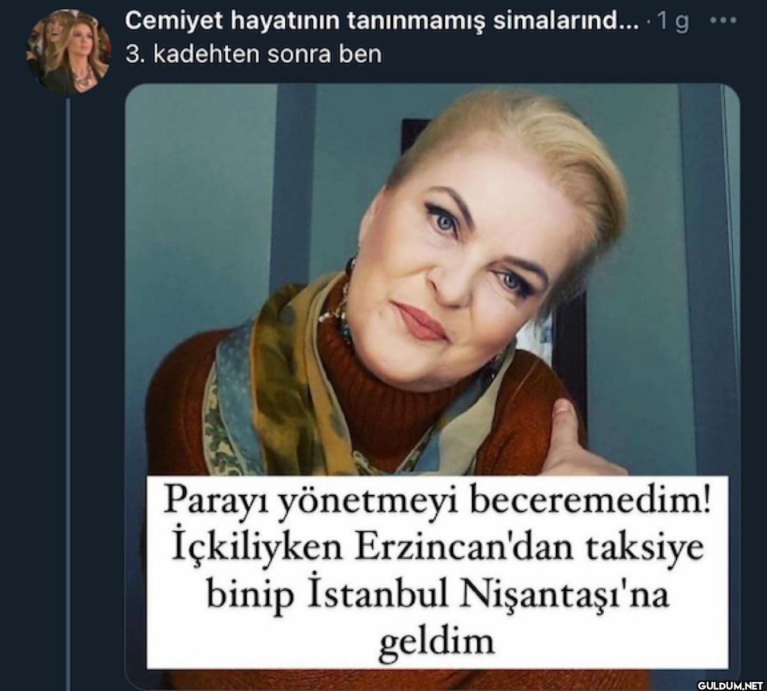 Cemiyet hayatının...