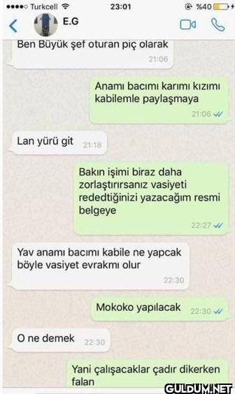 amcamı kovboylar mi...
