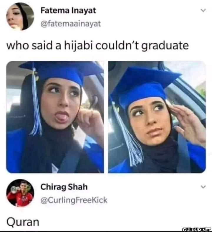 who said a hijabi couldn't...