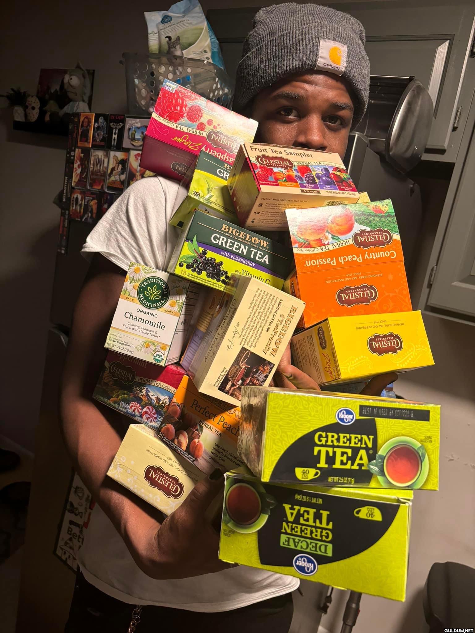 “Tea is literally just...