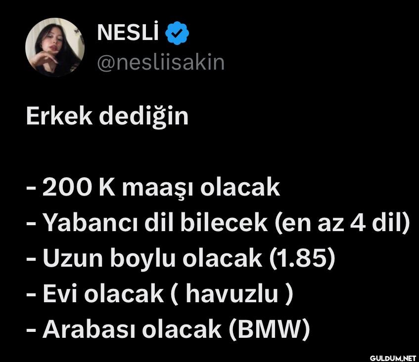 Erkek dediğin - 200 K...