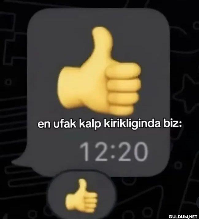 en ufak kalp kirikliginda...