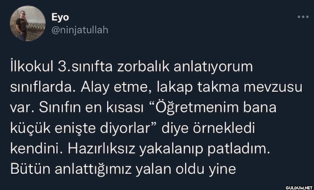 İlkokul 3.sınıfta zorbalık...