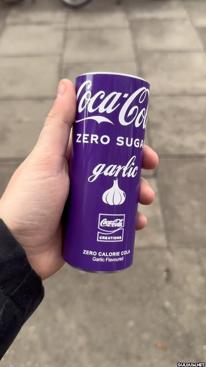 Coca-Co ZERO SUGA garlic...