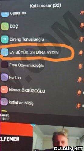 Adamlara gs'li hakem...