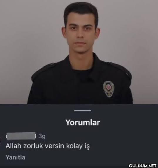 Allah zorluk versin kolay...