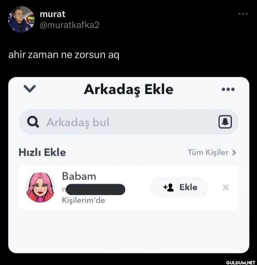 ahir zaman ne zorsun aq...