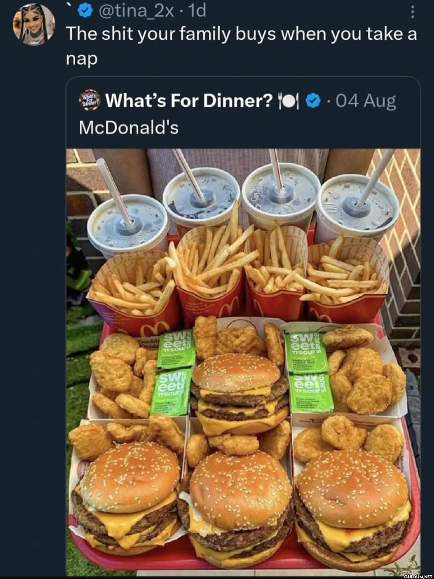 The shit your family buys...