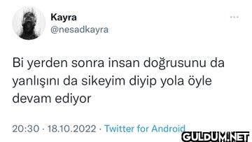 Bi yerden sonra insan...