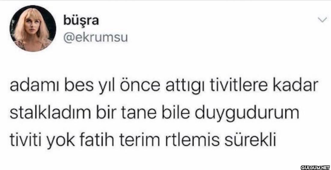adamı bes yıl önce attigi...