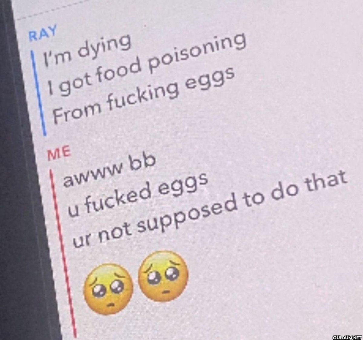ㅤㅤ  RAY I I'm dying 1 got...