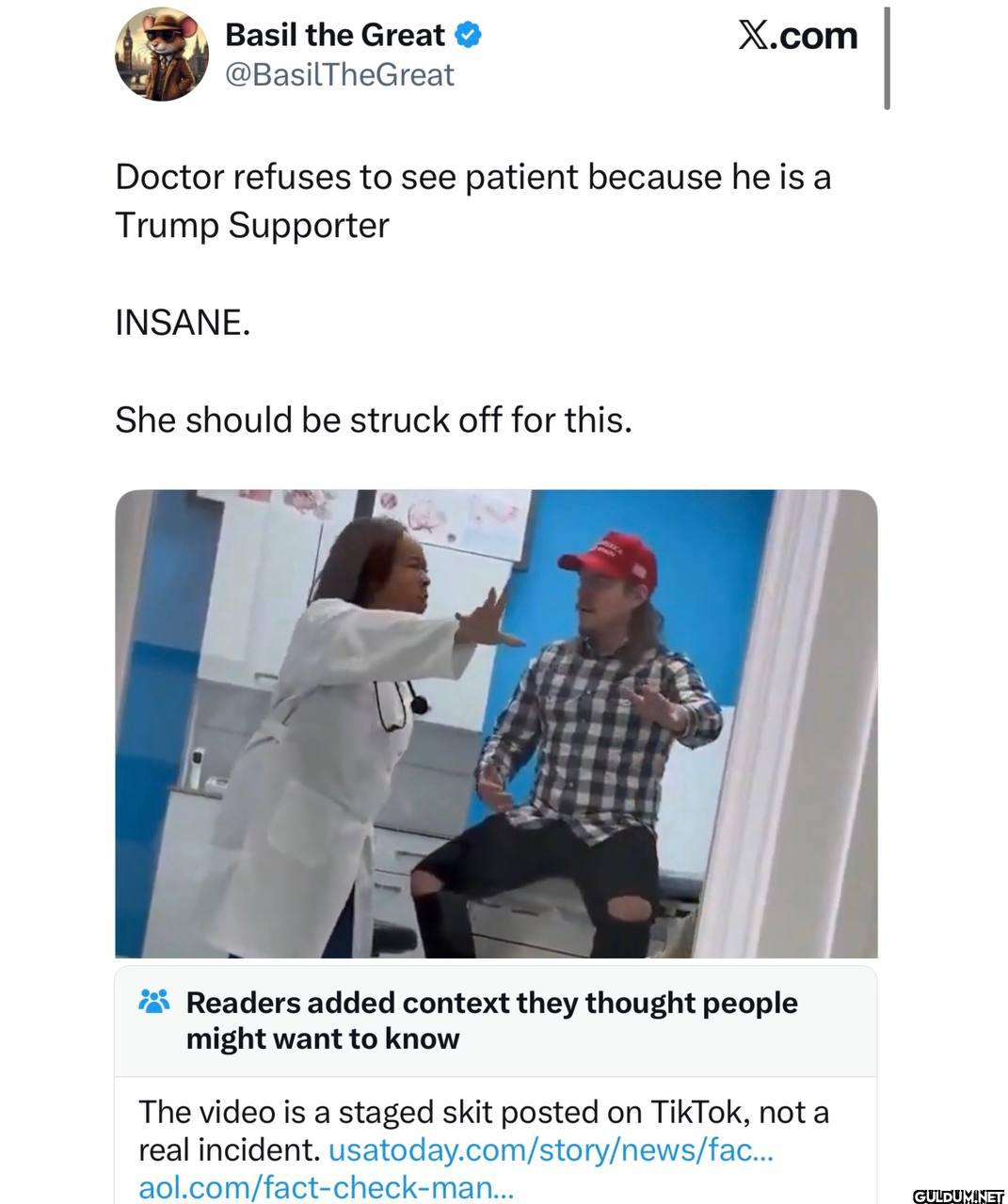 X.com Doctor refuses to...