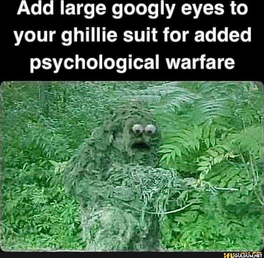 Add large googly eyes to...
