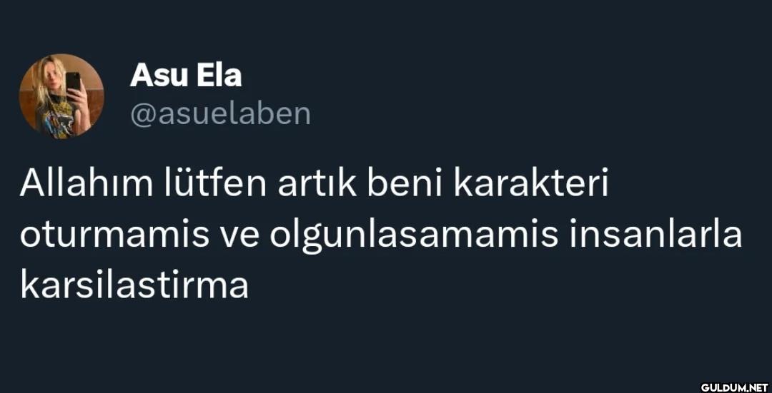 Allahım lütfen artık beni...