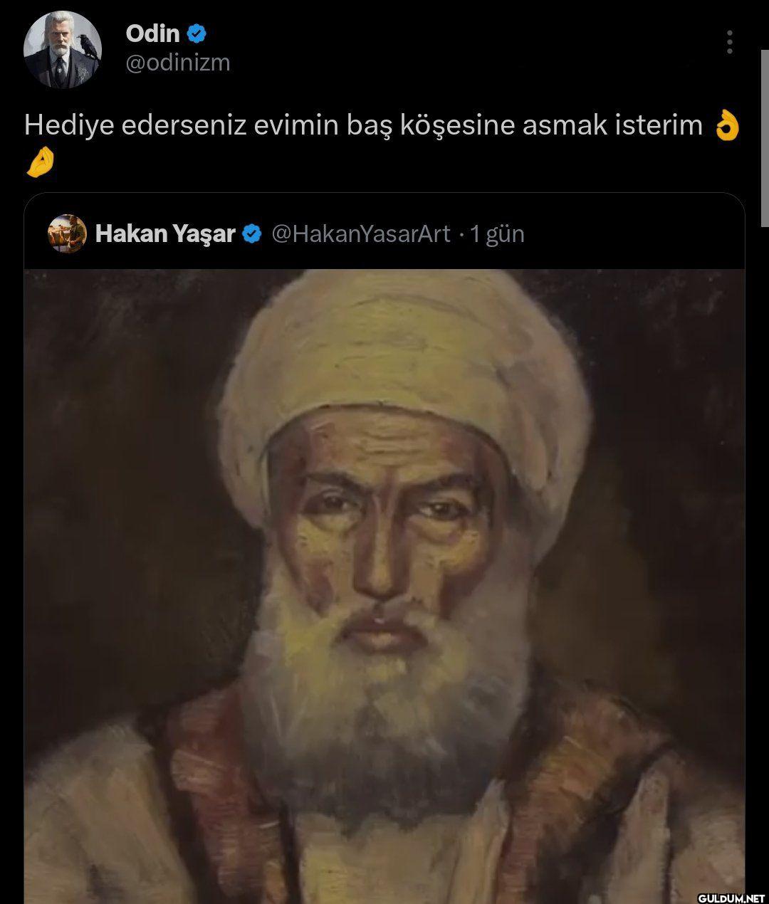 Hediye ederseniz evimin...