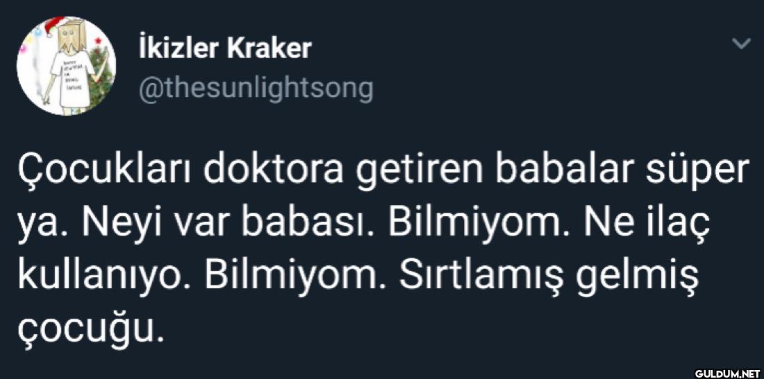 Çocukları doktora getiren...