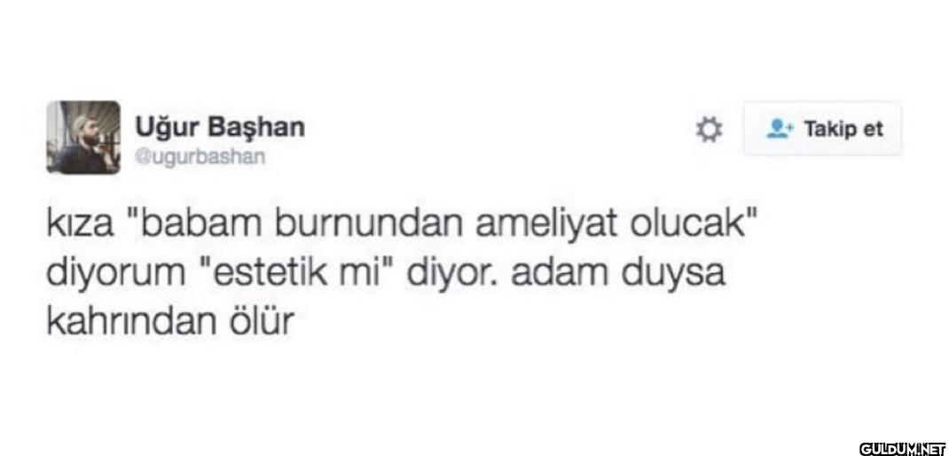 kıza "babam burnundan...