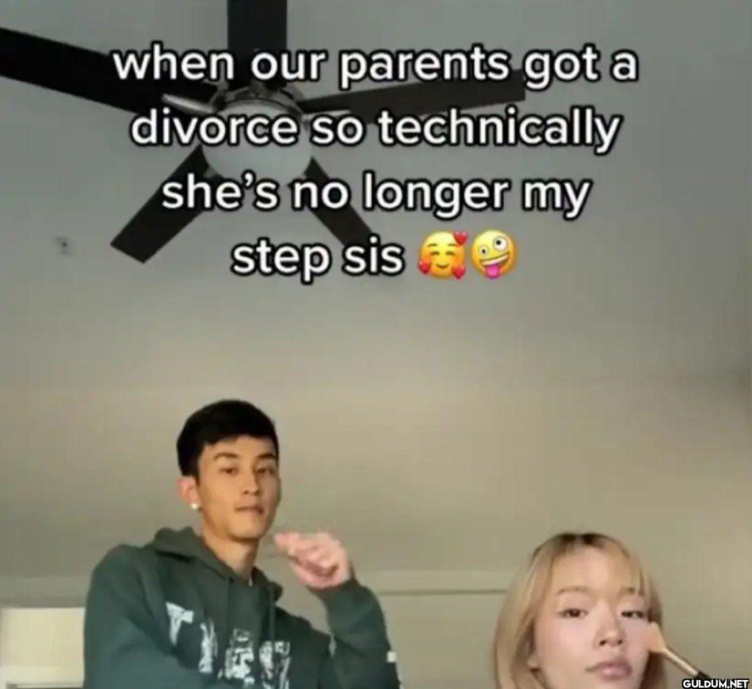 when our parents got a...