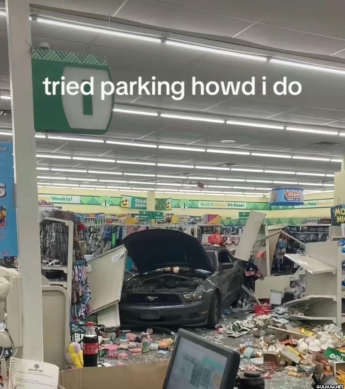 tried parking howd i do
