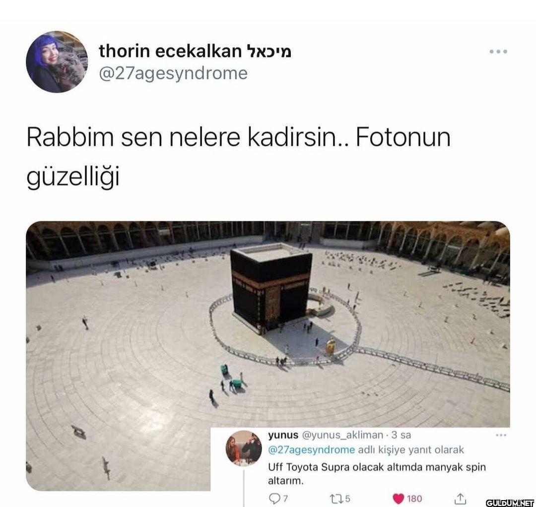 Rabbim sen nelere...