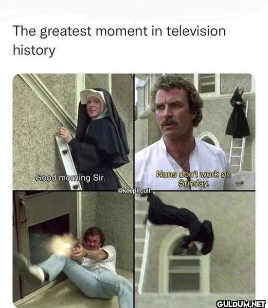 The greatest moment in...