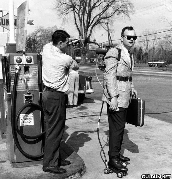 A salesman has his...