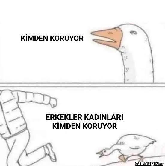 KİMDEN KORUYOR ERKEKLER...