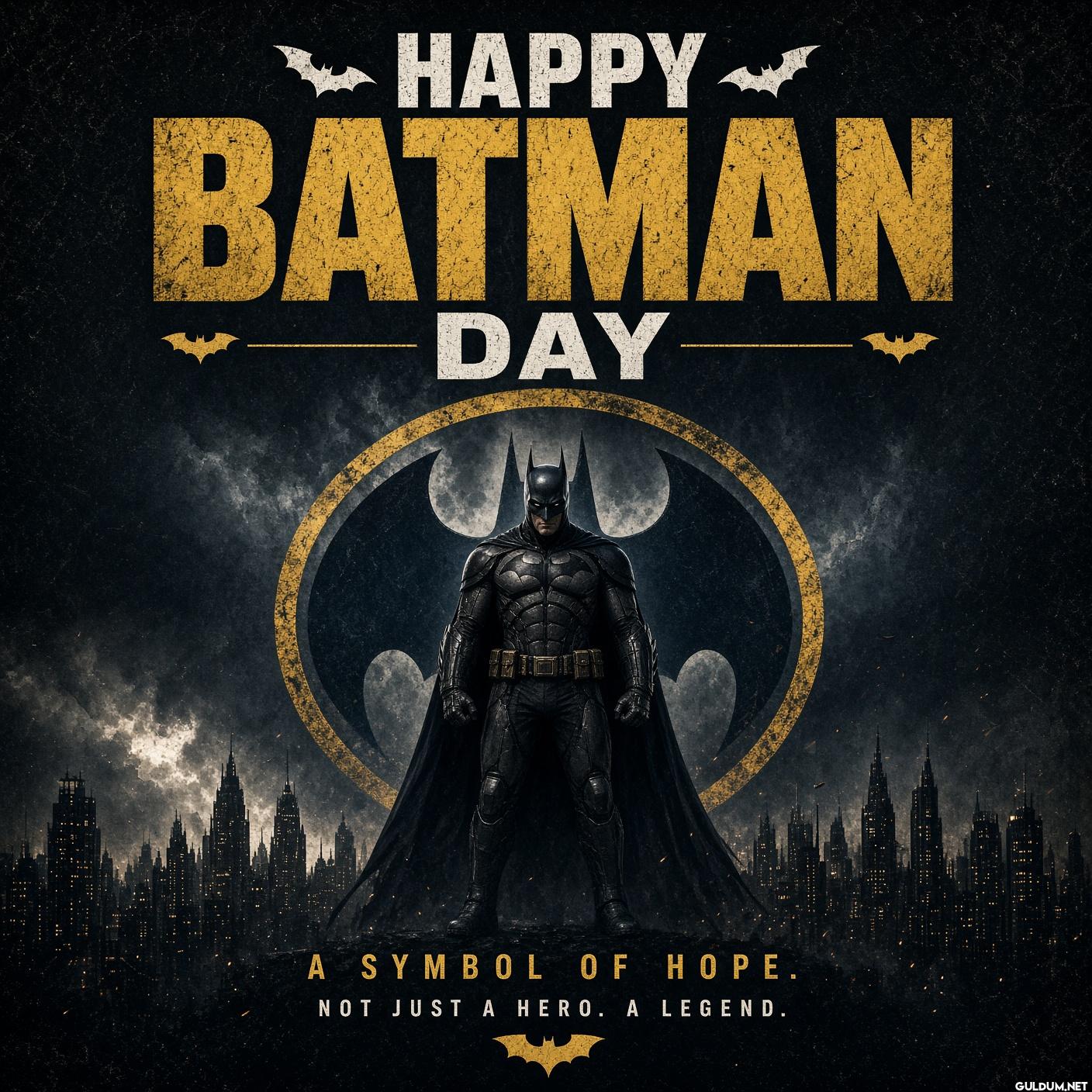 Batman Günü kutlaması yapılıyor.
