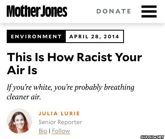 "If you're white, you're...