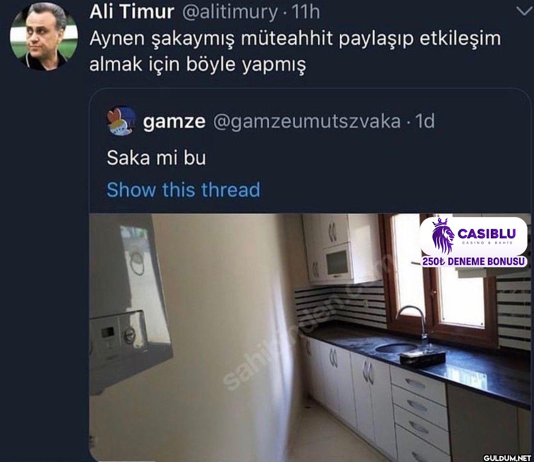 11h Aynen şakaymış...