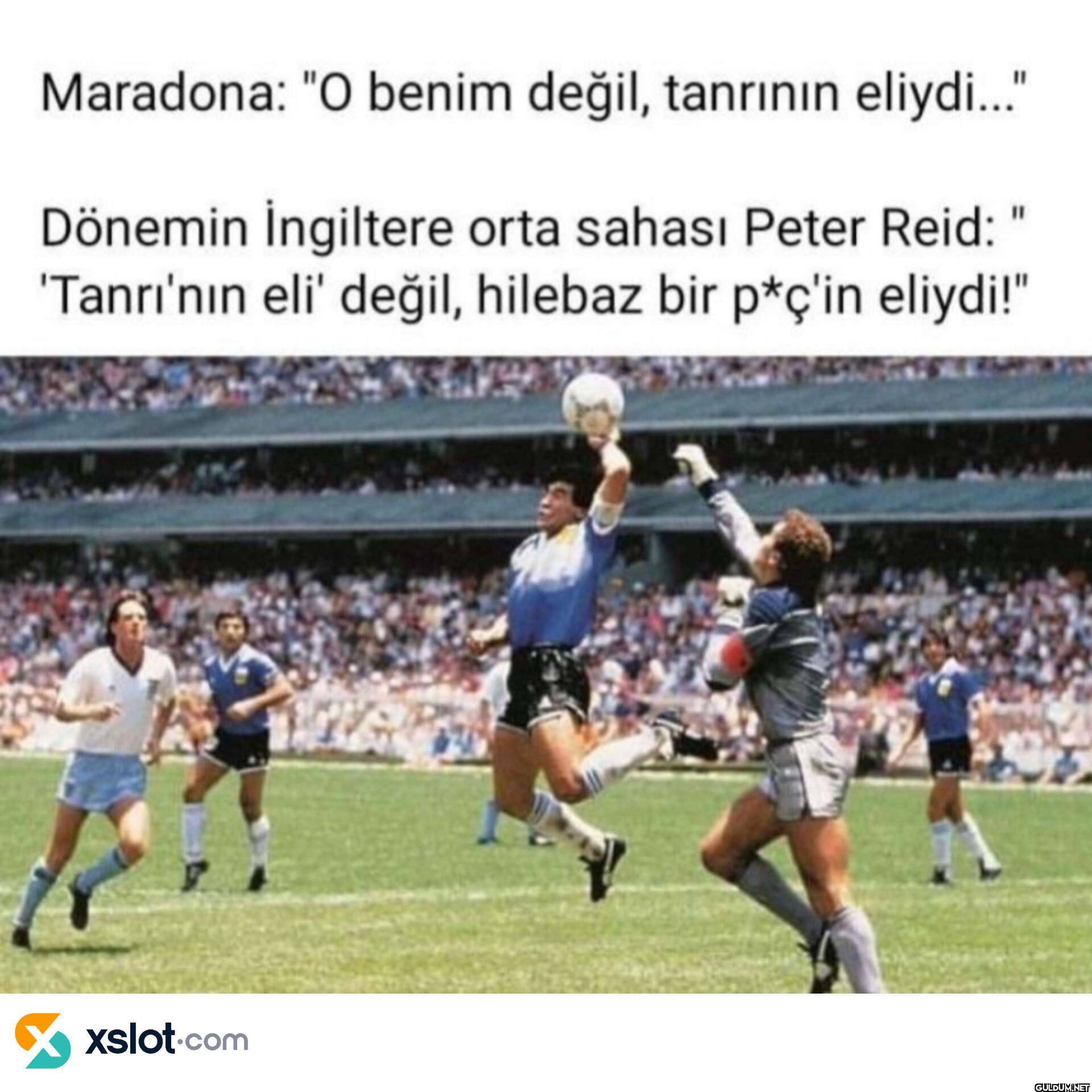 Maradona: "O benim değil,...