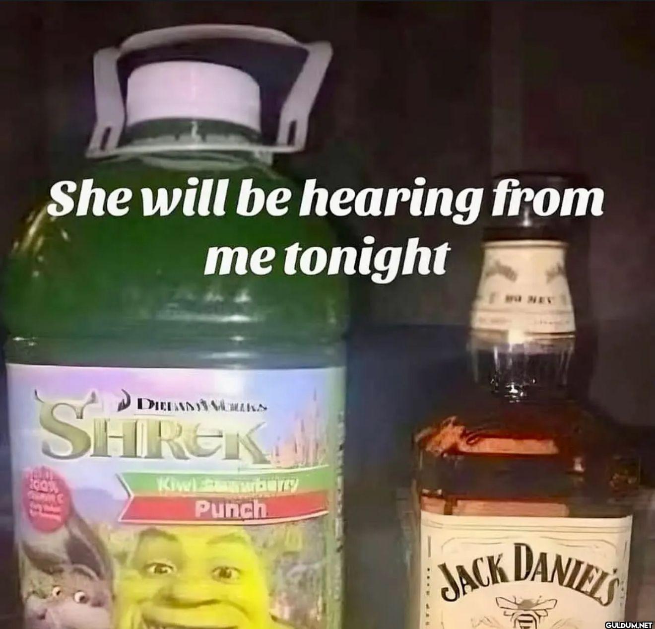 She will be hearing from...