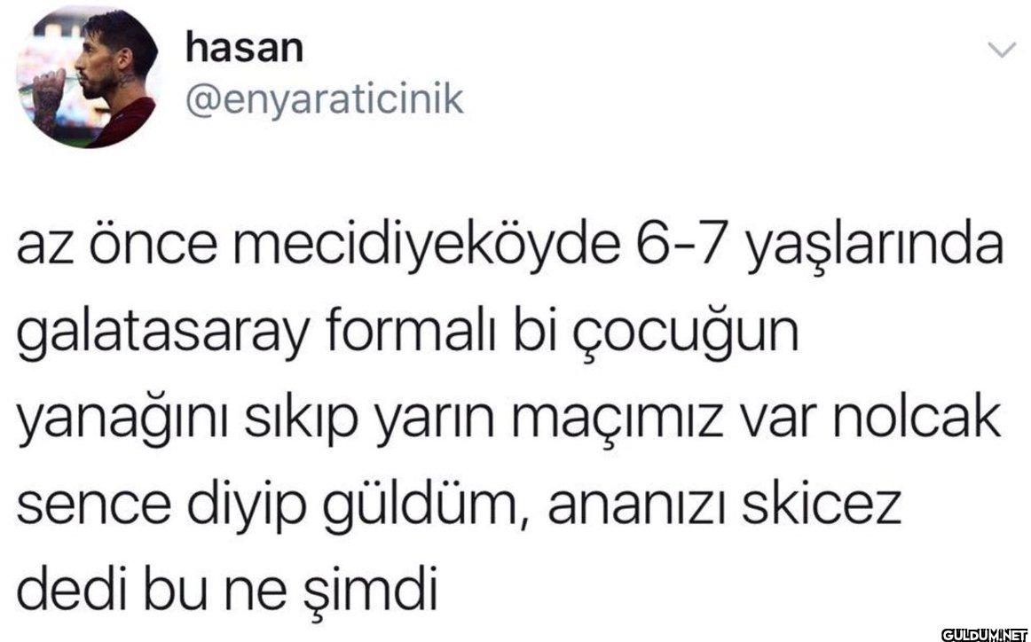 az önce mecidiyeköyde 6-7...